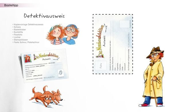 Produktbild: Die Nordseedetektive. Das Spiel-, Spaß- und Rätselbuch