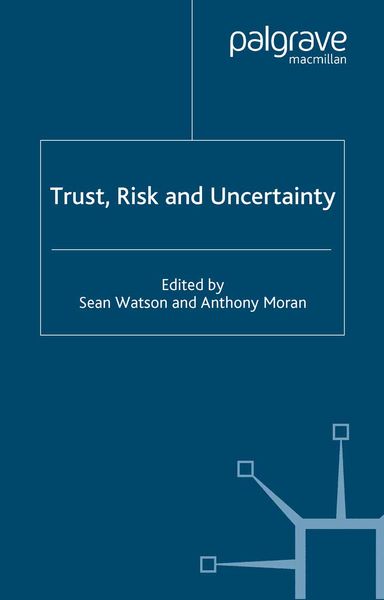 Produktbild: Trust, Risk and Uncertainty