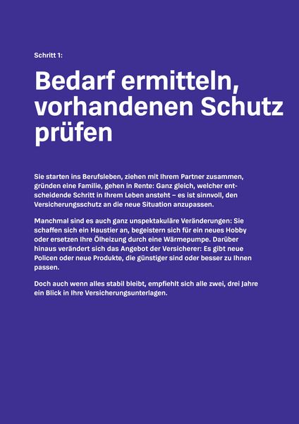 Produktbild: Das Versicherungs-Set