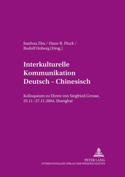Produktbild: Interkulturelle Kommunikation Deutsch &ndash; Chinesisch