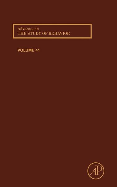 Produktbild: Advances in the Study of Behavior, Volume 41