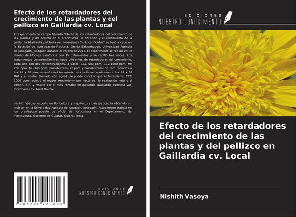 Produktbild: Efecto de los retardadores del crecimiento de las plantas y del pellizco en Gaillardia cv. Local