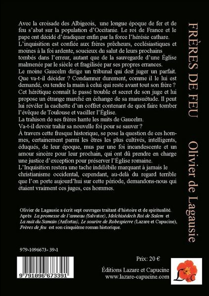 Produktbild: Freres de feu moine et parfai