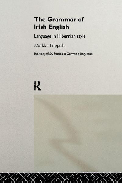 Produktbild: The Grammar of Irish English