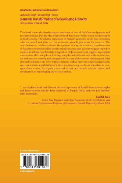 Produktbild: Economic Transformation of a Developing Economy