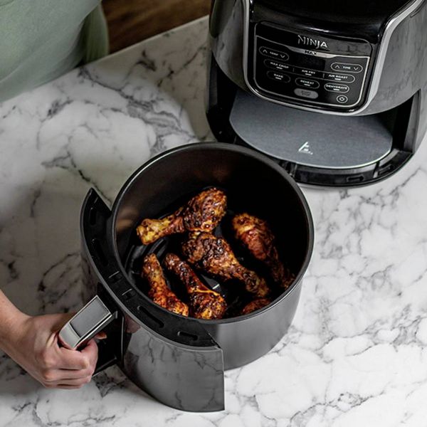 Produktbild: Ninja SharkAF160EUR Max Hei&szlig;luft-Fritteuse 5.2l 1750W Grau, Schwarz