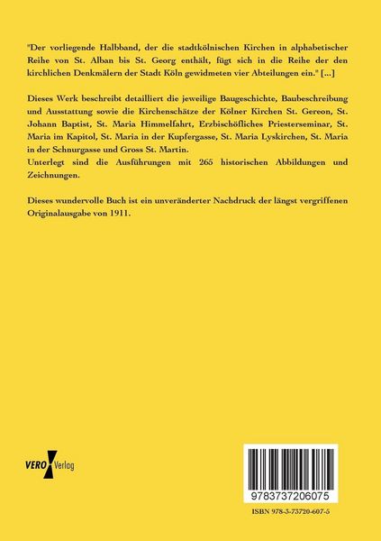 Produktbild: Die Kunstdenkm&auml;ler der Stadt K&ouml;ln