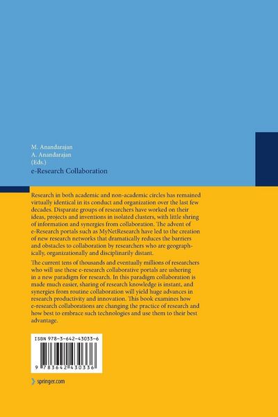 Produktbild: E-Research Collaboration