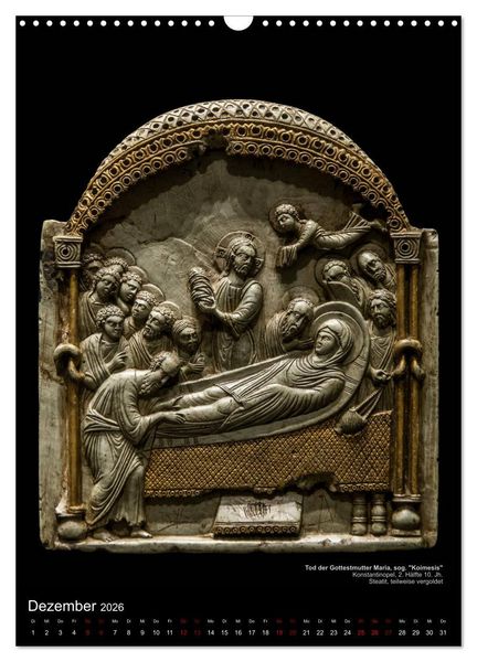 Produktbild: Maria - Mutter Gottes (Wandkalender 2026 DIN A3 hoch), CALVENDO Monatskalender