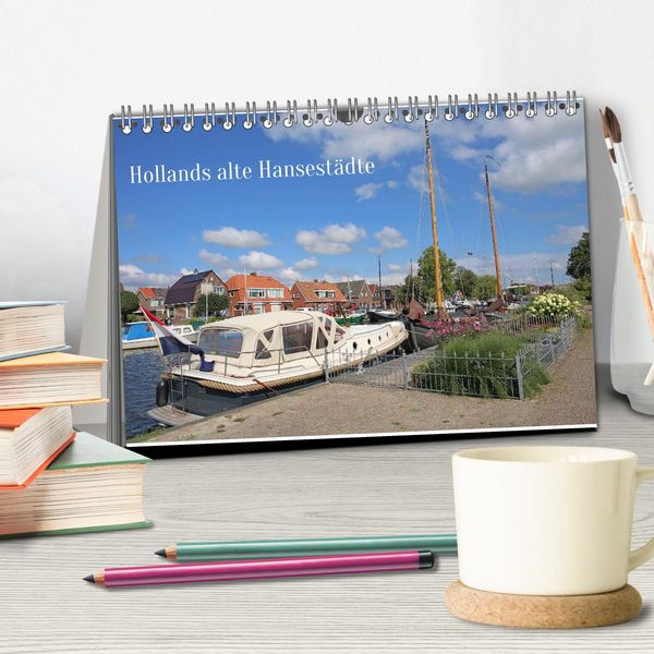 Produktbild: Hollands alte Hansest&auml;dte (Tischkalender 2026 DIN A5 quer), CALVENDO Monatskalender