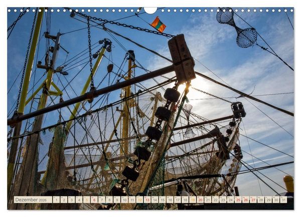 Produktbild: Reise an die Nordsee - Greetsiel (Wandkalender 2026 DIN A3 quer), CALVENDO Monatskalender