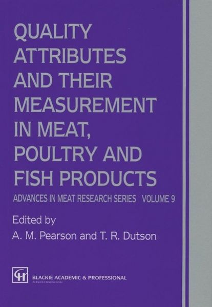 Produktbild: Quality Attributes and their Measurement in Meat, Poultry and Fish Products