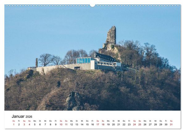 Produktbild: H&ouml;hepunkte des Siebengebirges (Wandkalender 2026 DIN A2 quer), CALVENDO Monatskalender