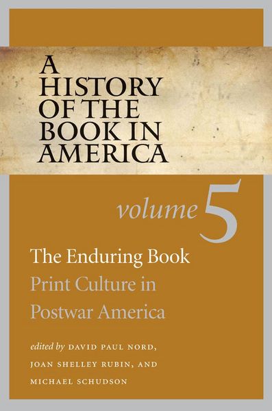 Produktbild: A History of the Book in America