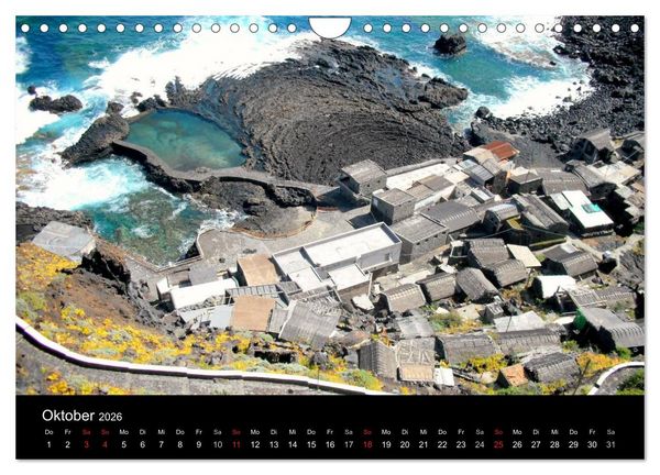 Produktbild: Insel El Hierro - Perle der Kanaren (Wandkalender 2026 DIN A4 quer), CALVENDO Monatskalender