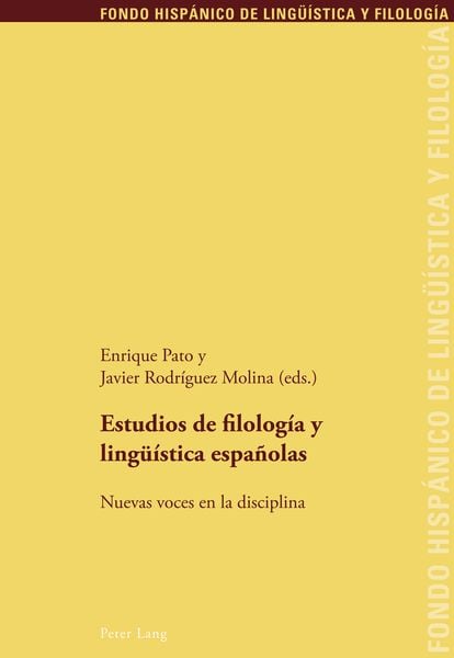 Produktbild: Estudios de filolog&iacute;a y lingue&iacute;stica espa&ntilde;olas