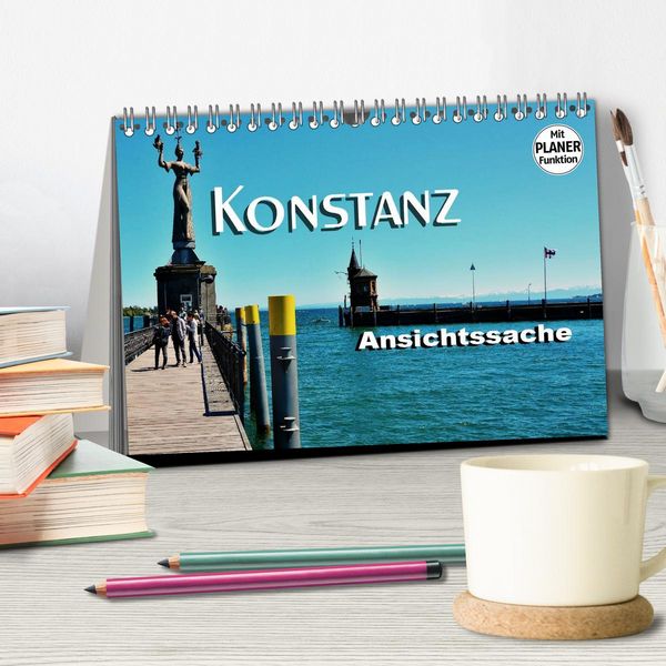 Produktbild: Konstanz - Ansichtssache (Tischkalender 2026 DIN A5 quer), CALVENDO Monatskalender