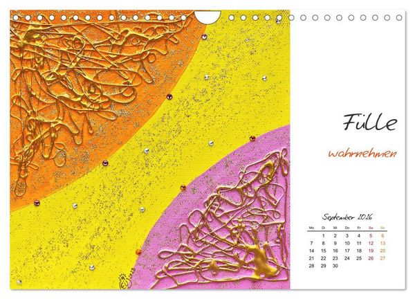 Produktbild: SeelenFreudeBilder - Strahlende Impulse zum Loslassen und Tr&auml;umen (Wandkalender 2026 DIN A4 quer), CALVENDO Monatskalender