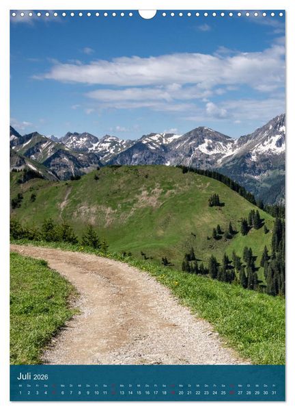 Produktbild: Wandern wir mal wieder (Wandkalender 2026 DIN A3 hoch), CALVENDO Monatskalender