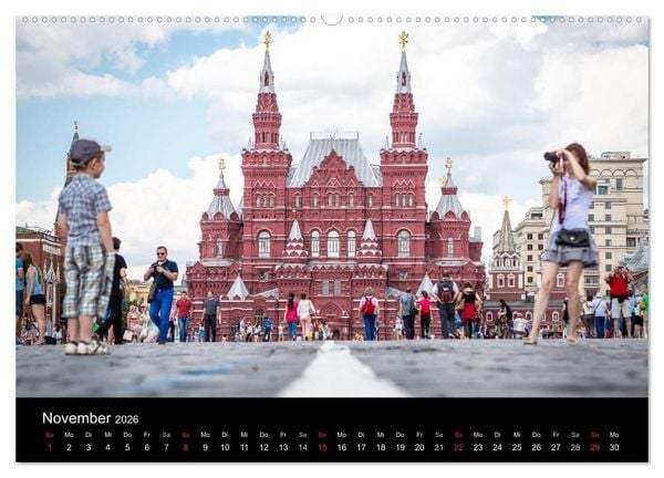 Produktbild: Moskau 2026 (hochwertiger Premium Wandkalender 2026 DIN A2 quer), Kunstdruck in Hochglanz