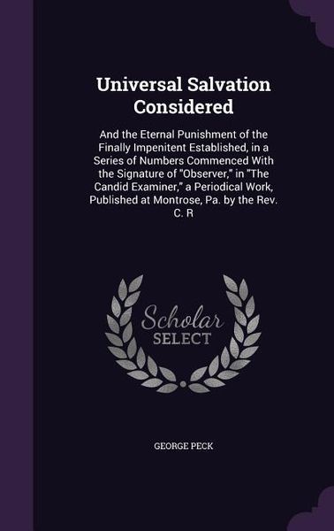 Produktbild: Universal Salvation Considered