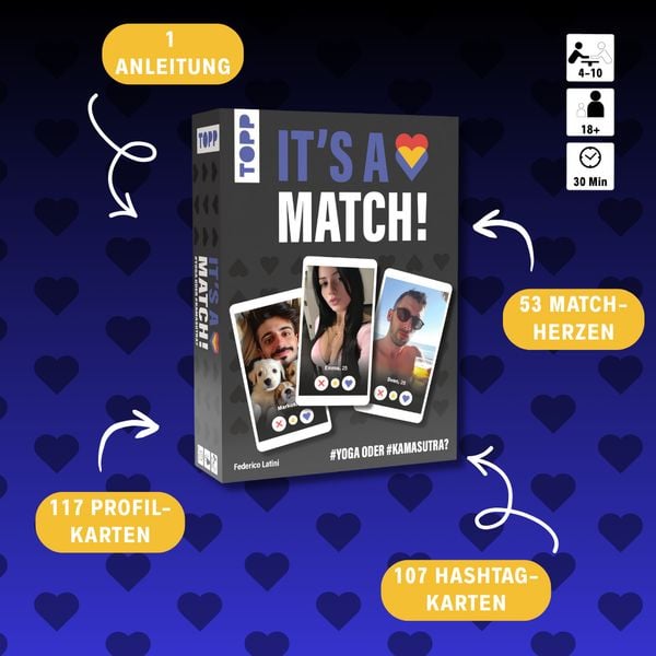 Produktbild: It's A Match! #yoga oder #kamasutra?