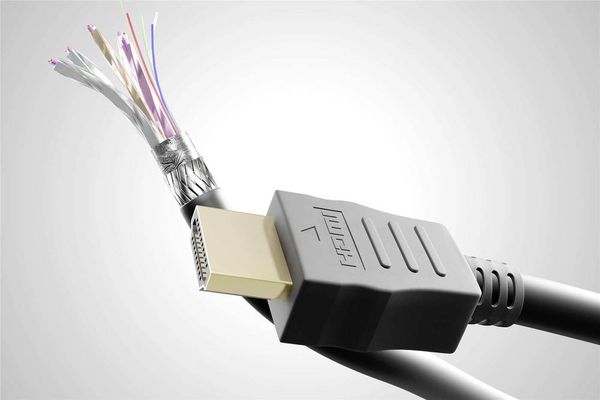 Produktbild: Goobay HDMI Anschlusskabel HDMI-A Stecker, HDMI-A Stecker 1.50 m Schwarz 61158 4K UHD, vergoldet, eARC HDMI-Kabel