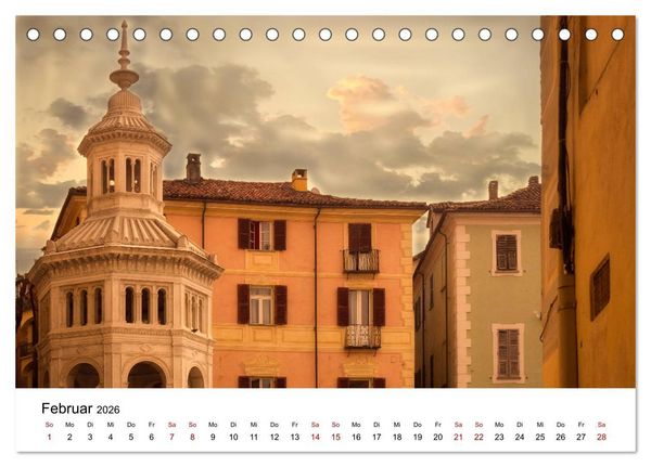 Produktbild: Piemont und Turin (Tischkalender 2026 DIN A5 quer), CALVENDO Monatskalender