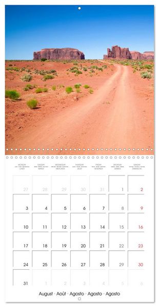 Produktbild: Monument Valley &ndash; Gorgeous Scenic Views (Wall Calendar 2026 12 &times; 12 Inch) CALVENDO 12 Month Wall Calendar