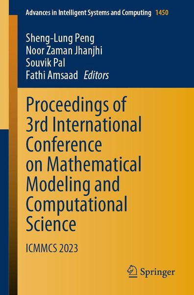 Produktbild: Proceedings of 3rd International Conference on Mathematical Modeling and Computational Science