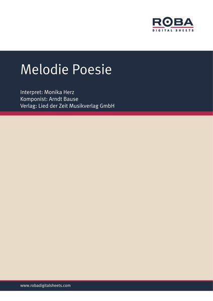 Produktbild: Melodie Poesie