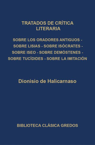 Produktbild: Tratados de cr&iacute;tica literaria