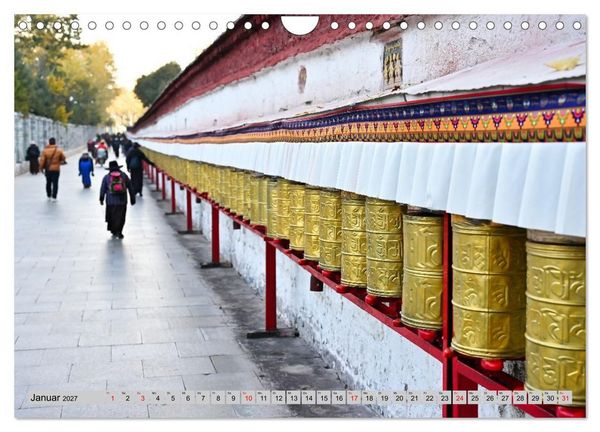 Produktbild: Erlebnis China (Wandkalender 2027 DIN A4 quer), CALVENDO Monatskalender