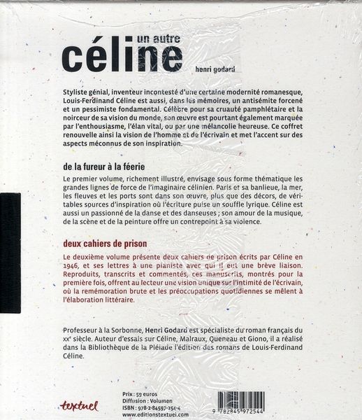 Produktbild: Un Autre Celine; Coffret: De la Fureur a la Feerie; Deux Cahiers de
