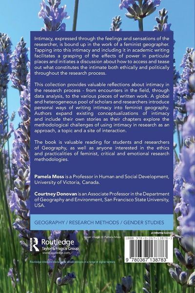Produktbild: Writing Intimacy into Feminist Geography