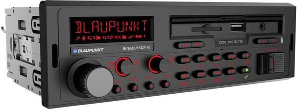 Blaupunkt Bremen SQR 46 DAB Autoradio DAB+ Tuner, Bluetooth®-Freisprecheinrichtung, Retro Design