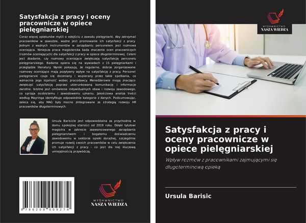 Produktbild: Satysfakcja z pracy i oceny pracownicze w opiece piel&iquest;gniarskiej