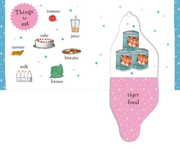 Produktbild: The Tiger Who Came to Tea: First Words: A lift-the-flap book