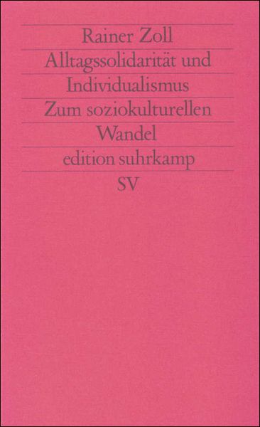Produktbild: Zoll, R: Individualismus