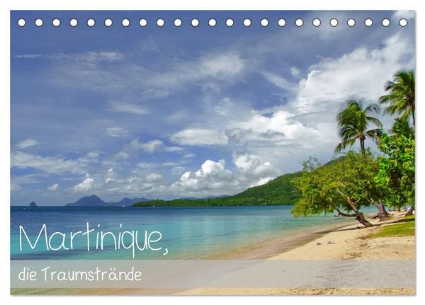 Produktbild: Martinique, die Traumstr&auml;nde (Tischkalender 2026 DIN A5 quer), CALVENDO Monatskalender