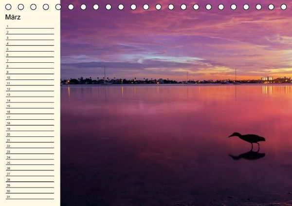 Produktbild: Immerw&auml;hrender Geburtstagskalender &ndash; Beautiful Sunsets (Tischkalender immerw&auml;hrend DIN A5 quer)