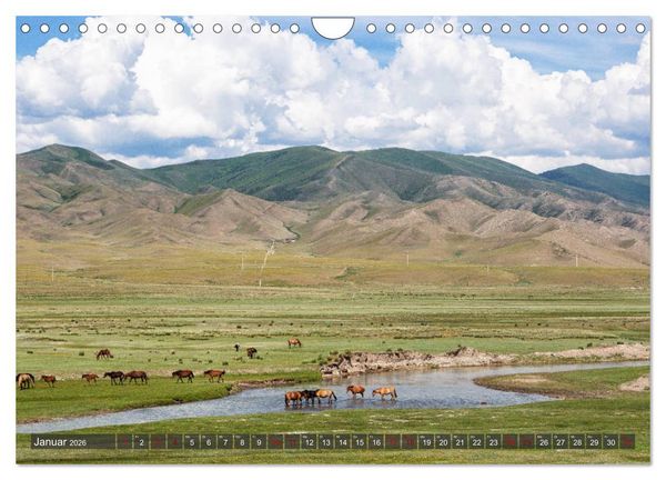 Produktbild: Kasachstan und Kirgistan (Wandkalender 2026 DIN A4 quer), CALVENDO Monatskalender
