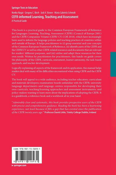 Produktbild: CEFR-informed Learning, Teaching and Assessment