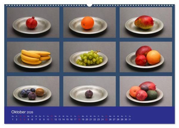 Produktbild: Food (hochwertiger Premium Wandkalender 2026 DIN A2 quer), Kunstdruck in Hochglanz