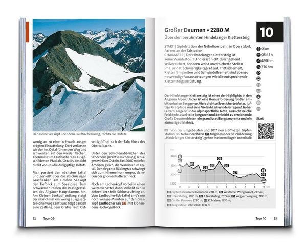 Produktbild: KOMPASS Wanderf&uuml;hrer Allg&auml;u, Allg&auml;uer Alpen, 60 Touren mit Extra-Tourenkarte