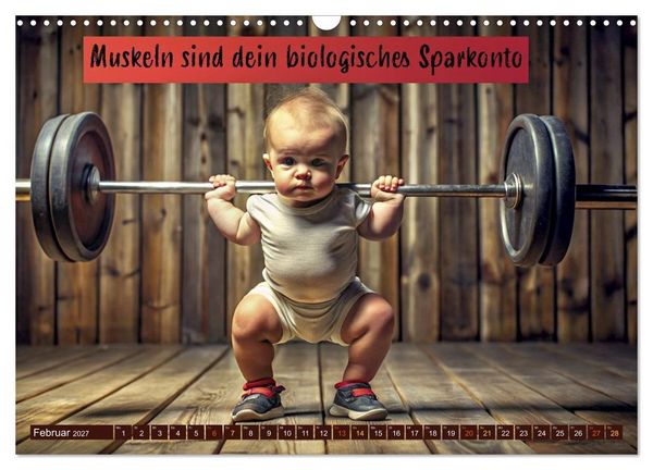 Produktbild: Longevity - Die Zukunft der Vitalit&auml;t (Wandkalender 2027 DIN A3 quer), CALVENDO Monatskalender
