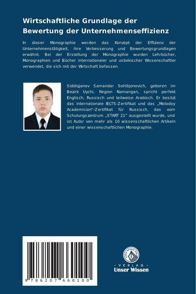 Produktbild: Wirtschaftliche Grundlage der Bewertung der Unternehmenseffizienz