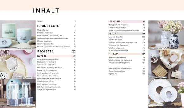Produktbild: Lieblingsst&uuml;cke aus Raysin, Beton & Co.