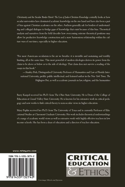 Produktbild: Christianity and the Secular Border Patrol