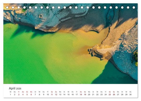 Produktbild: Spanien Luftaufnahmen (Tischkalender 2026 DIN A5 quer), CALVENDO Monatskalender